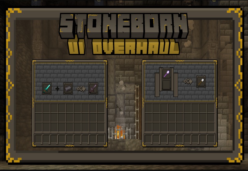 STONEBORN - Dwarven-Fantasy Inspired UI Overhaul Texture Pack (4)