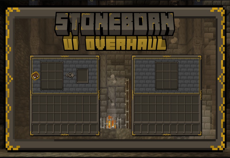 STONEBORN - Dwarven-Fantasy Inspired UI Overhaul Texture Pack (5)