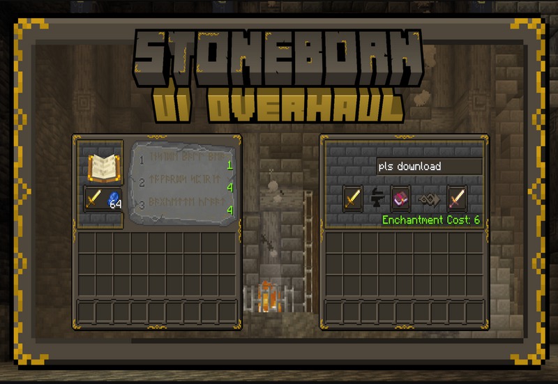 STONEBORN - Dwarven-Fantasy Inspired UI Overhaul Texture Pack (8)